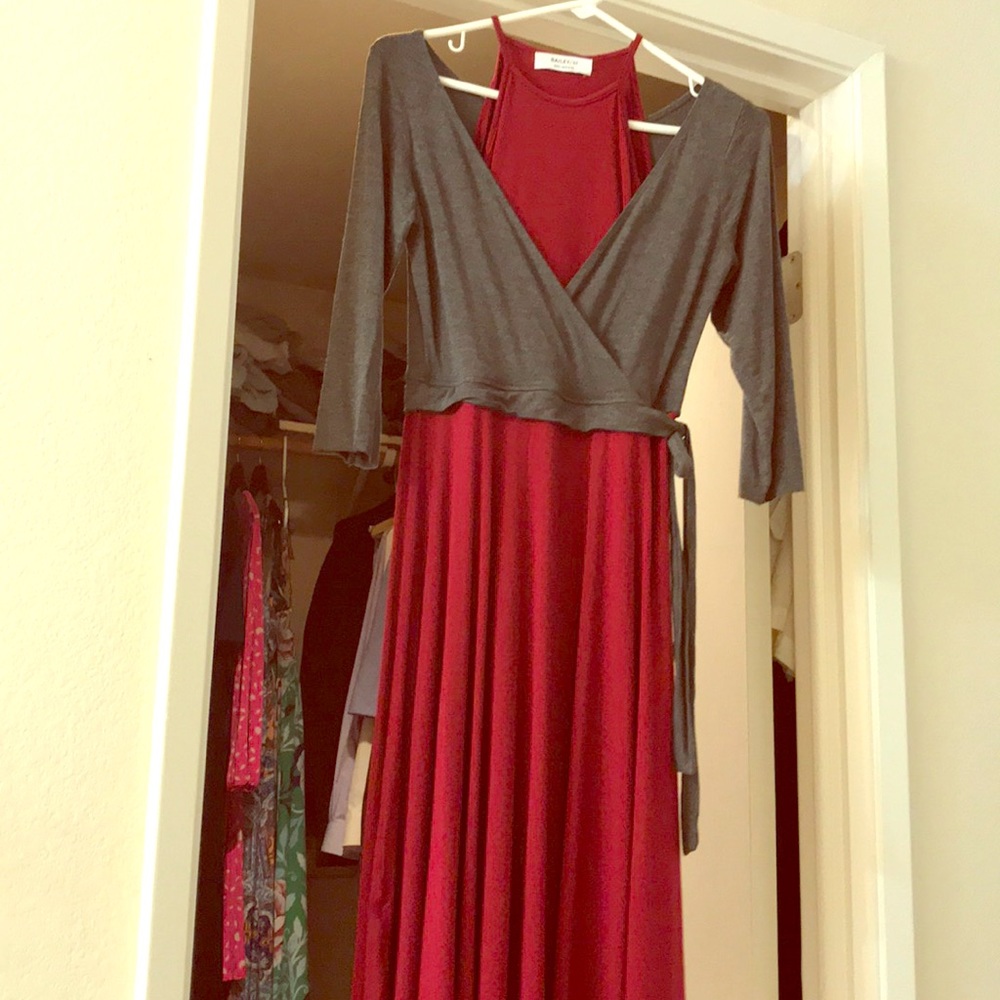 Ballet wrap dress